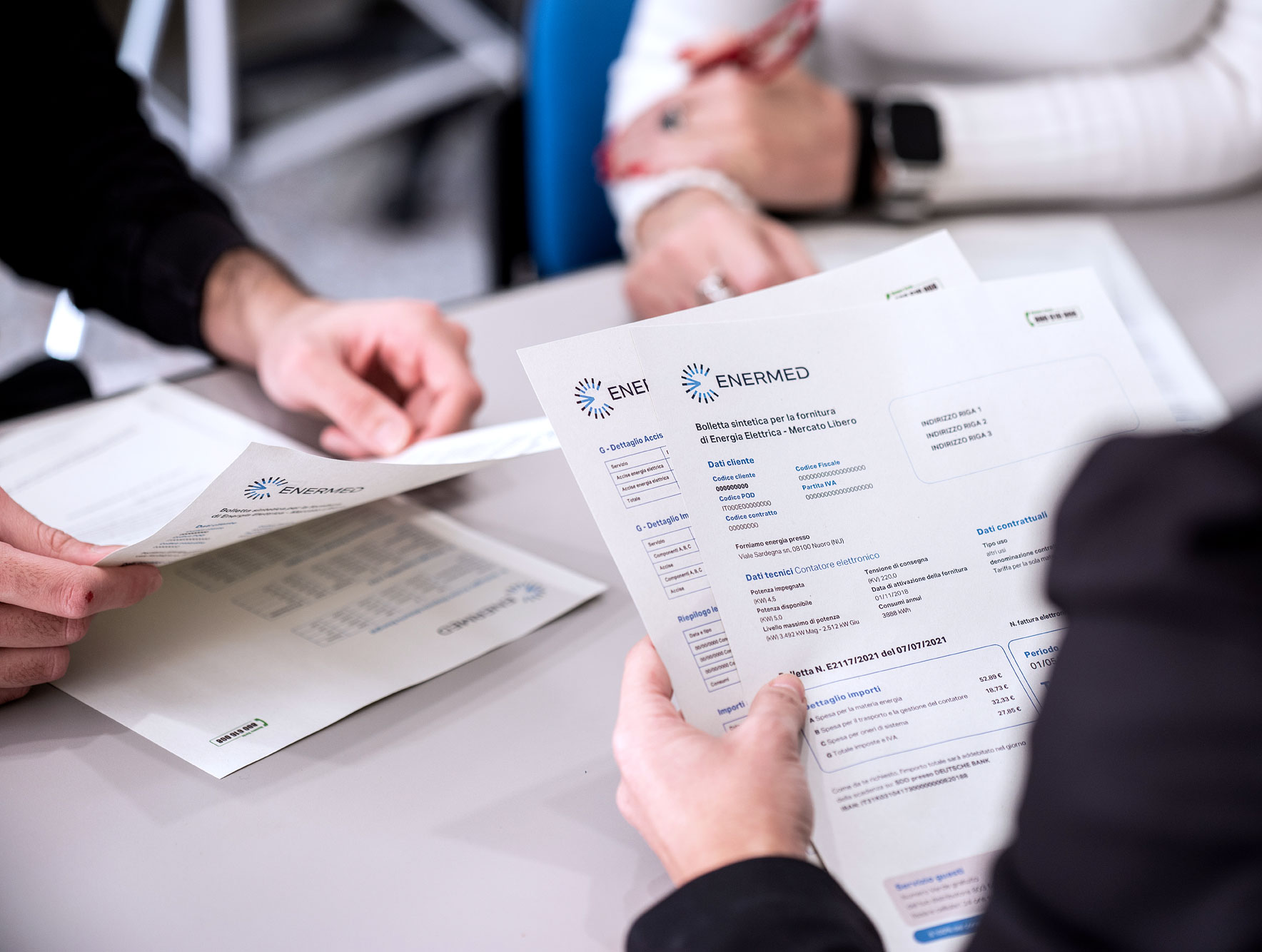 La bolletta facile da leggere e da comprendere di Enermed